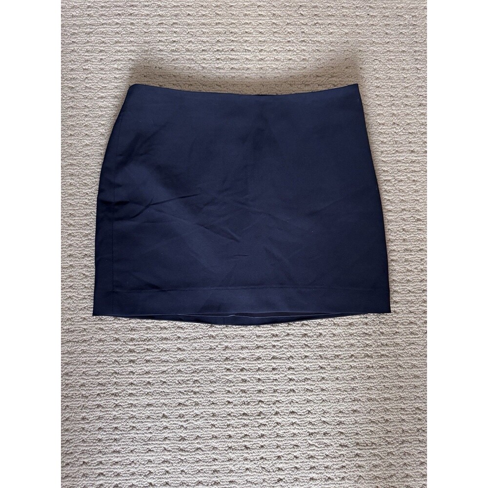 Express design studio Women’s Black Mini Skirt Lined Side Zipper Size 2